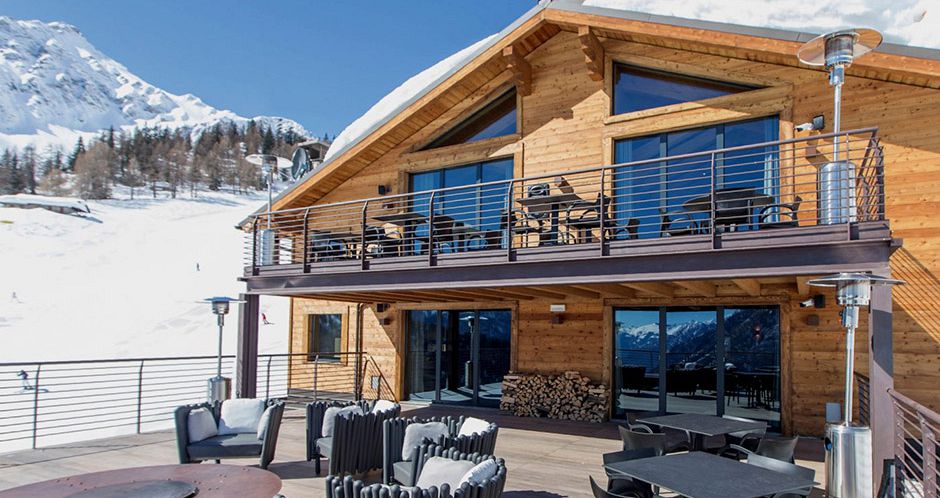 Easy access to the slopes for guests. Photo: Le Massif - image_1